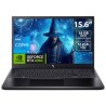 Laptop Gamer Acer Nitro V15:
Procesador Intel Core i5 13420H (Hasta 4.6 GHz),
Memoria de 16GB DDR5,
SSD de 512GB,
Pantalla de 15