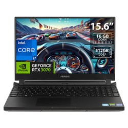 Laptop Gamer GIGABYTE AORUS 5 SE4:
Procesador Intel Core i7 12700H (Hasta 4.7 GHz),
Memoria de 16GB DDR4,
SSD de 512GB,
Pantalla