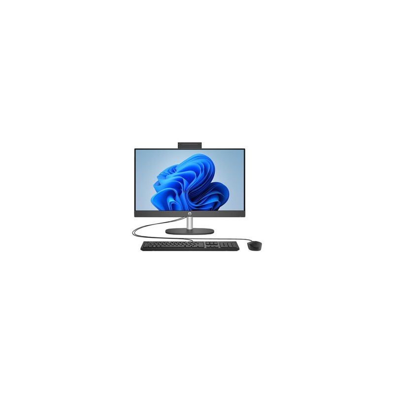 All in One HP 245 G10,
Procesador AMD Ryzen 3 7320U (Hasta 4.1 GHz),
Memoria de 8GB SSD de 512GB,
Pantalla de 23.8" LED,
Video R