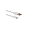 Cable Micro USB Vorago de 1m. Color Blanco