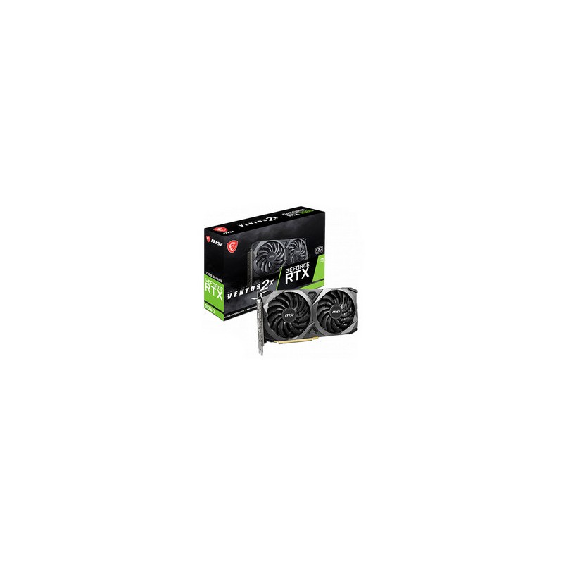 Tarjeta de Video NVIDIA GeForce RTX 3060 MSI VENTUS 2X 12G OC, 12GB GDDR6, 1xHDMI, 3xDisplayPort, PCI Express 4.0.