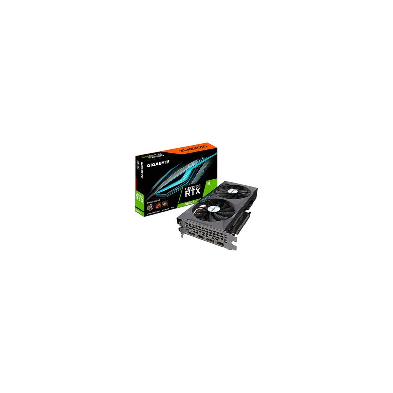 Tarjeta de Video NVIDIA GeForce RTX 3060 Ti Gigabyte EAGLE OC 8G, 8GB GDDR6, 2xHDMI, 2xDisplayPort, PCI Express 4.0.