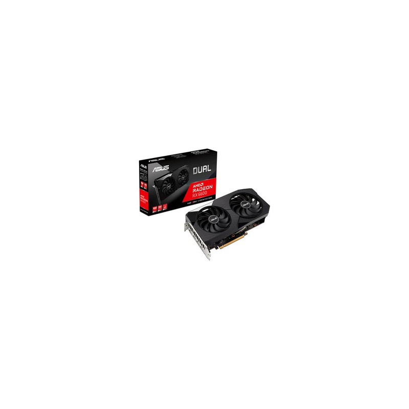 Tarjeta de Video AMD Radeon RX 6600 ASUS DUAL, 8GB GDDR6, 1xHDMI, 3xDisplayPort, PCI Express 4.0