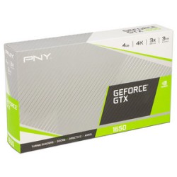 Tarjeta de Video NVIDIA GeForce GTX 1650 PNY, 4GB GDDR6, 1xHDMI, 2xDisplayPort, PCI Express 3.0.