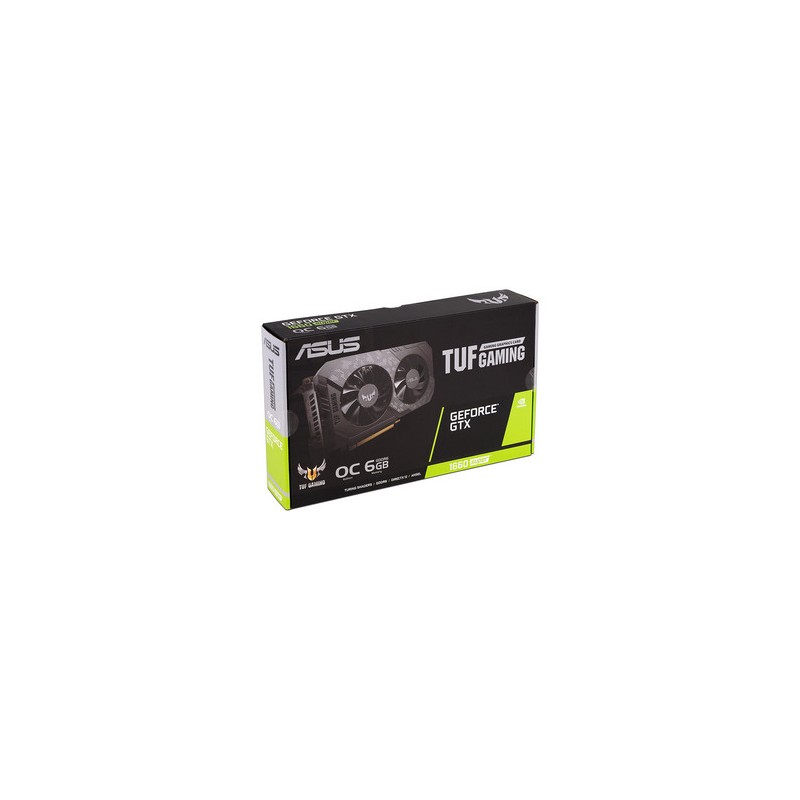 Tarjeta de Video NVIDIA GeForce GTX 1660 SUPER ASUS TUF GAMING OC Edition, 6GB GDDR6, 1xHDMI, 1xDVI, 1xDisplayPort, PCI Express 