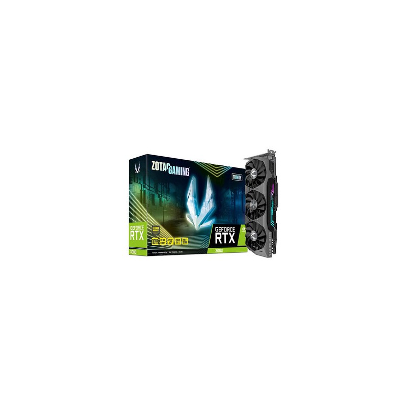 Tarjeta de Video NVIDIA GeForce RTX 3080 ZOTAC Trinity LHR, 10GB GDDR6X, 1xHDMI, 3xDisplayPort, PCI Express x16 4.0