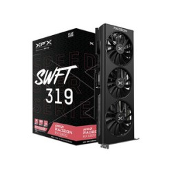Tarjeta de Video XFX Speedster SWFT 319 AMD RX 6800 Core, 16GB GDDR6, 2015MHz. Color Negro.