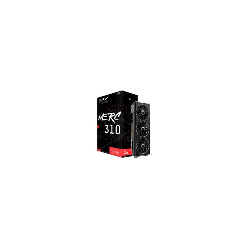 Tarjeta de Video AMD Radeon RX 7900 XTX XFX Speedster Merc 310, 24GB GDDR6, 1xHDMI, 3xDisplayPort, PCI Express 4.0. Color Negro.