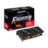 Tarjeta de Video AMD Radeon RX 7600 XT PowerColor Fighter, 16GB GDDR6, 1xHDMI, 3xDisplayPort, PCI Express 4.0.